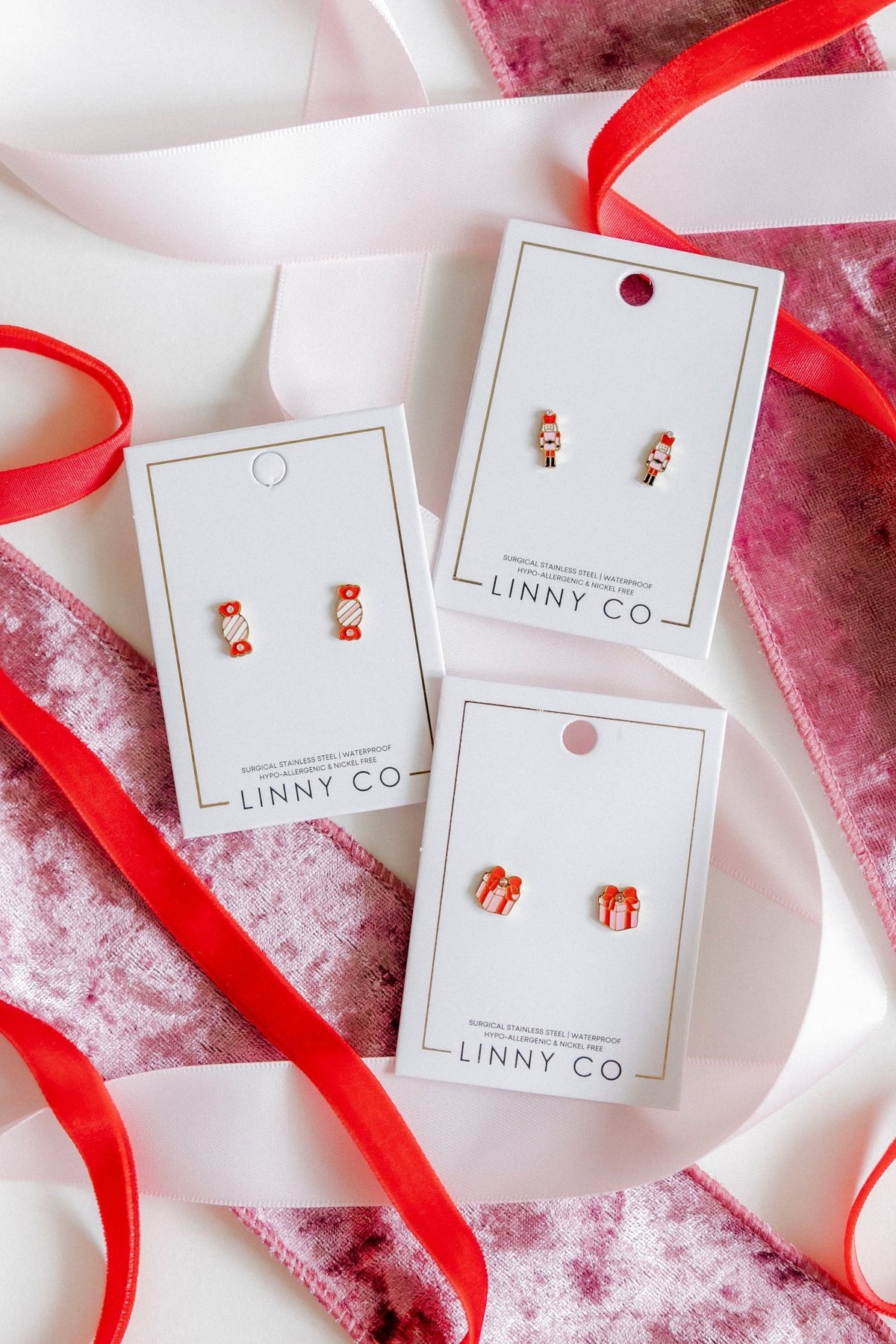 Screwback Stud Earrings - Taffy - LINNY CO WholesaleStuds