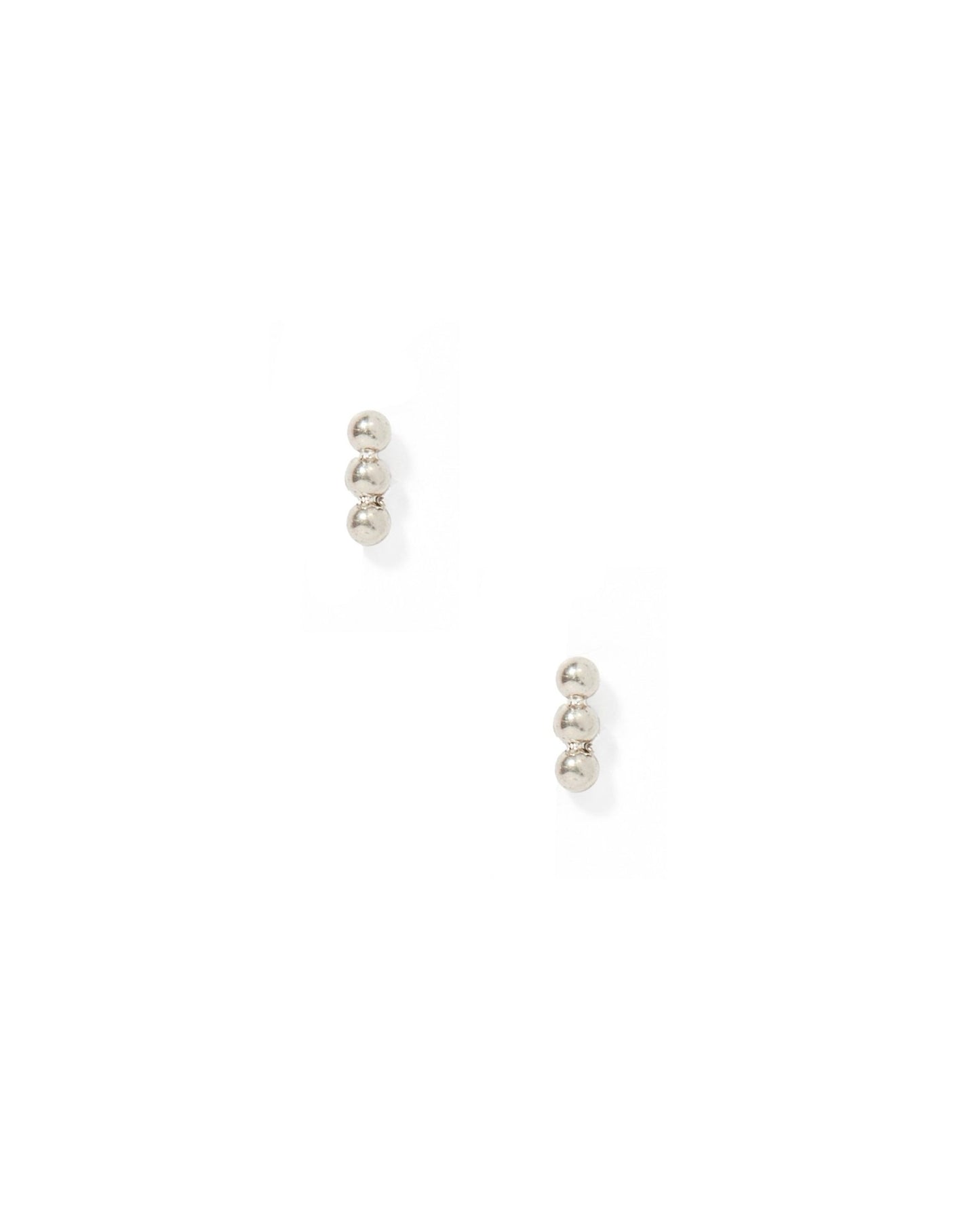 Screwback Stud Earrings - Tally Silver - LINNY CO WholesaleStuds