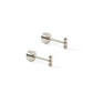 Screwback Stud Earrings - Tally Silver - LINNY CO WholesaleStuds