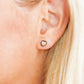 Screwback Stud Earrings - Tara Light Pink - LINNY CO WholesaleStuds