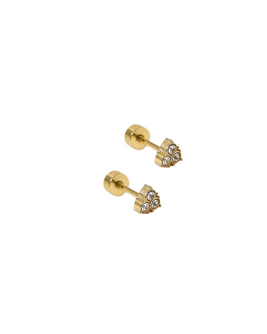 Screwback Stud Earrings - Tatum - LINNY CO WholesaleStuds