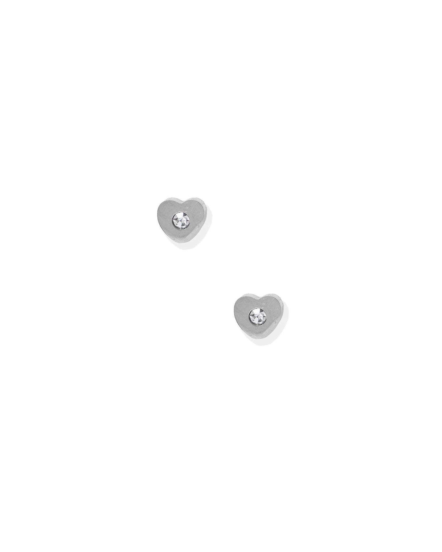 Screwback Stud Earrings - Tessa CZ Silver - LINNY CO WholesaleStuds