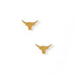 Screwback Stud Earrings - Texas Steer - LINNY CO WholesaleStuds