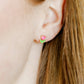 Screwback Stud Earrings - Tulip Pink - LINNY CO WholesaleStuds