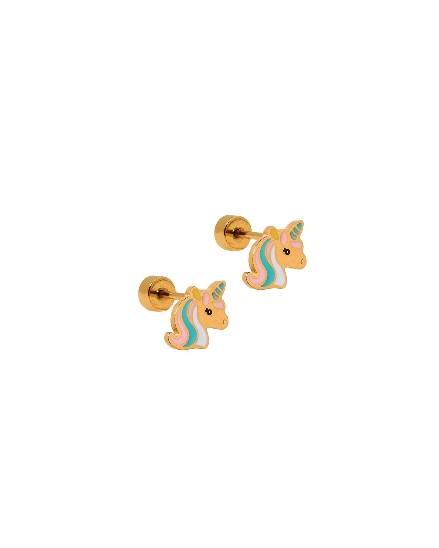 Screwback Stud Earrings - Unicorn - LINNY CO WholesaleStuds