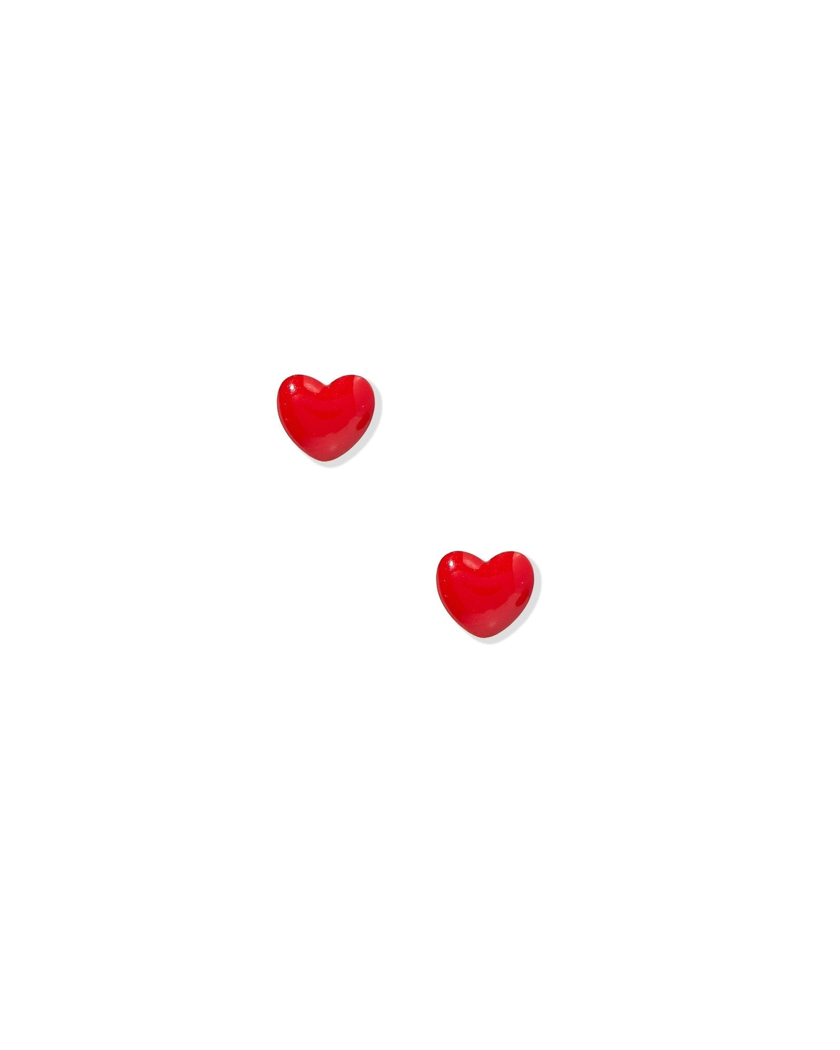 Screwback Stud Earrings - Valentina Red - LINNY CO WholesaleStuds