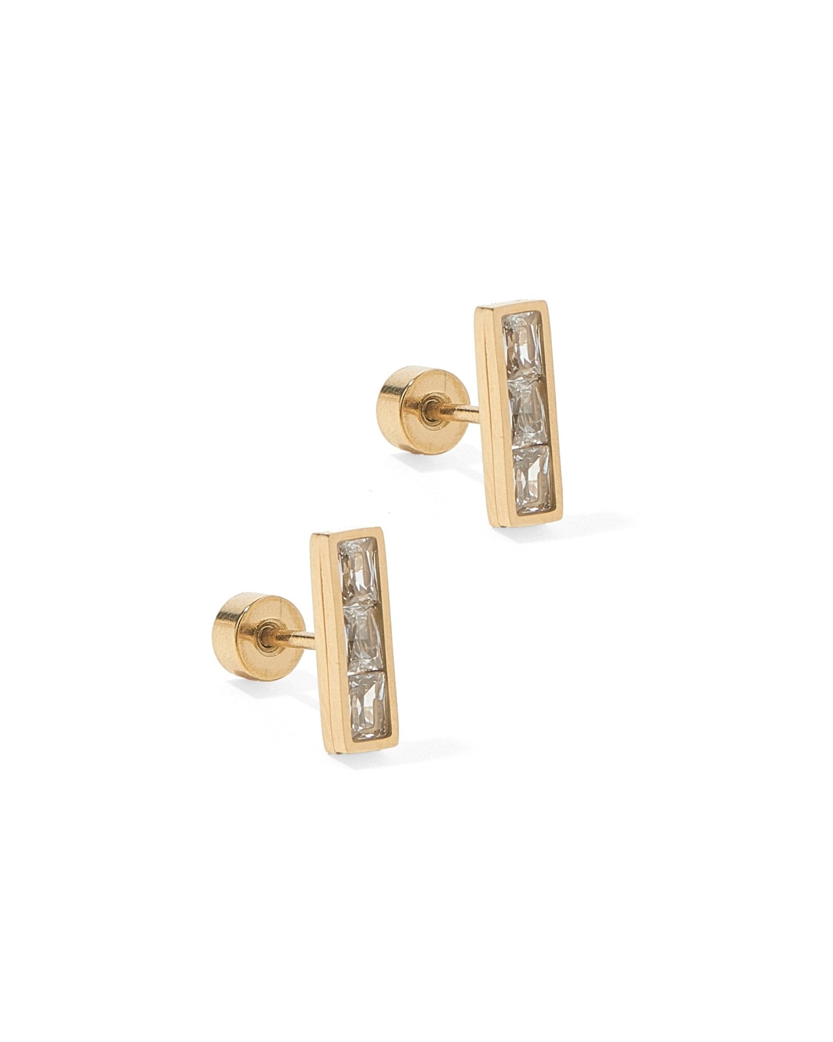 Screwback Stud Earrings - Vega - LINNY CO WholesaleStuds
