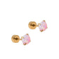 Screwback Stud Earrings - Venus Opal Lilac - LINNY CO Wholesale