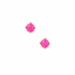 Screwback Stud Earrings - Venus Opal Neon Pink - LINNY CO Wholesale