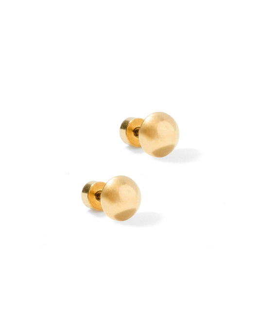 Screwback Stud Earrings - Vera Round 6mm - LINNY CO WholesaleStuds