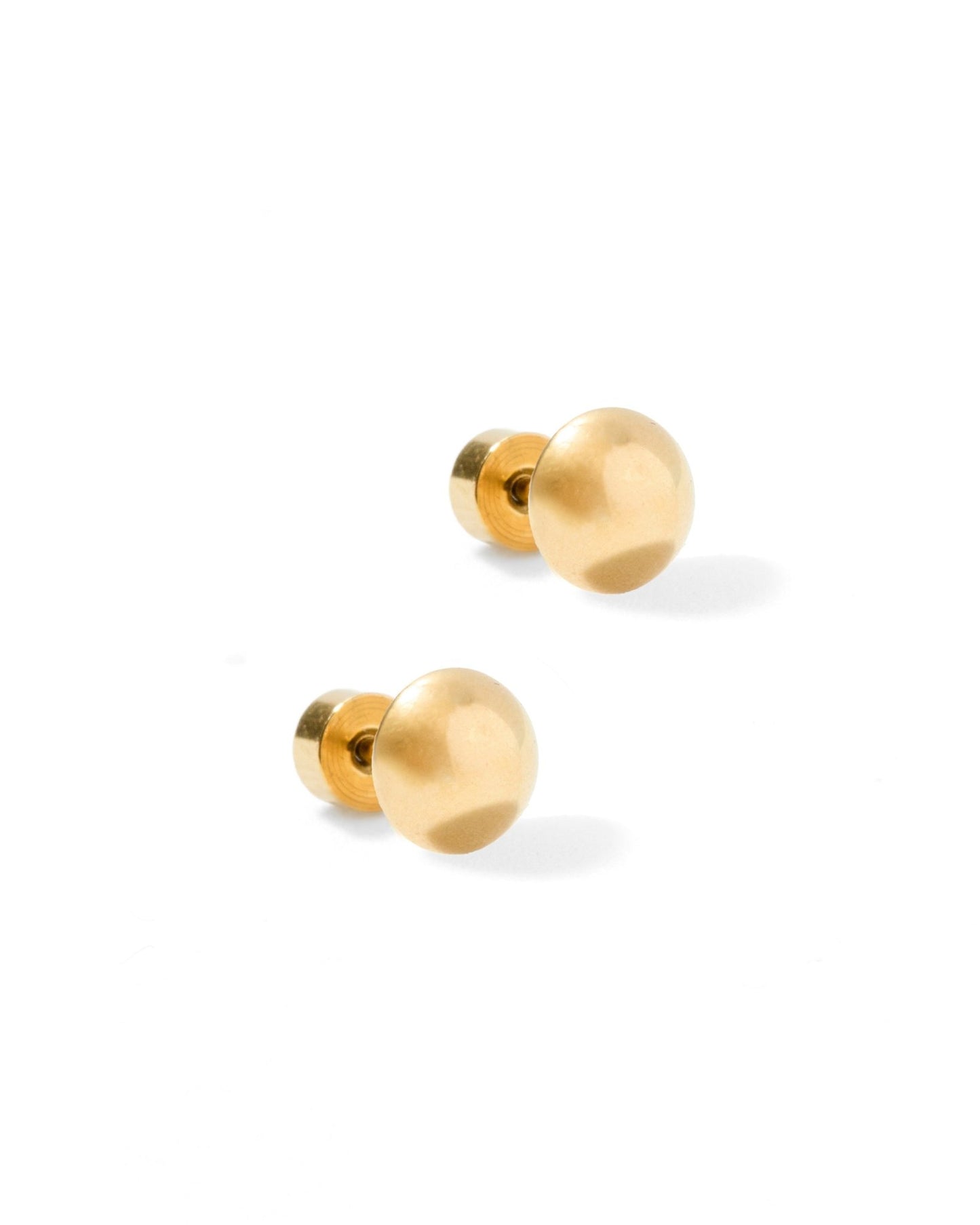 Screwback Stud Earrings - Vera Round 6mm - LINNY CO WholesaleStuds