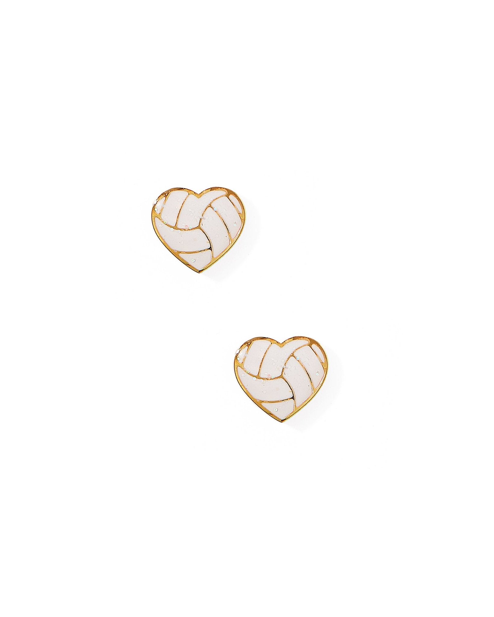 Screwback Stud Earrings - Volleyball - LINNY CO WholesaleStuds