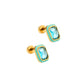 Screwback Stud Earrings - Whitney Aqua Dream - LINNY CO WholesaleStuds