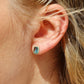 Screwback Stud Earrings - Whitney Aqua Dream - LINNY CO WholesaleStuds