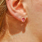 Screwback Stud Earrings - Whitney Bubblegum Pink - LINNY CO WholesaleStuds