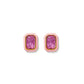 Screwback Stud Earrings - Whitney Bubblegum Pink - LINNY CO WholesaleStuds