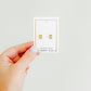Screwback Stud Earrings - Whitney Butter Yellow - LINNY CO WholesaleStuds