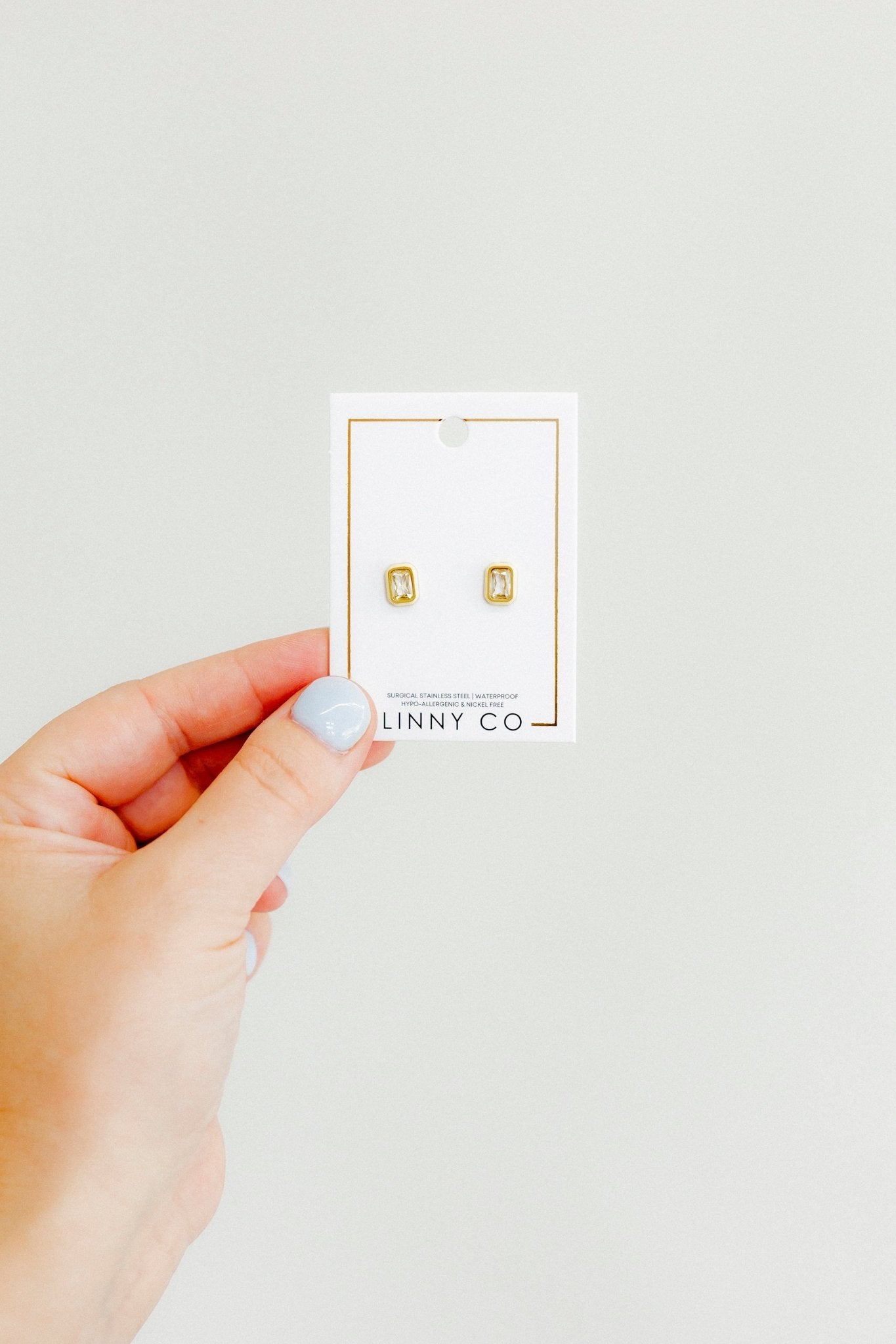 Screwback Stud Earrings - Whitney Butter Yellow - LINNY CO WholesaleStuds