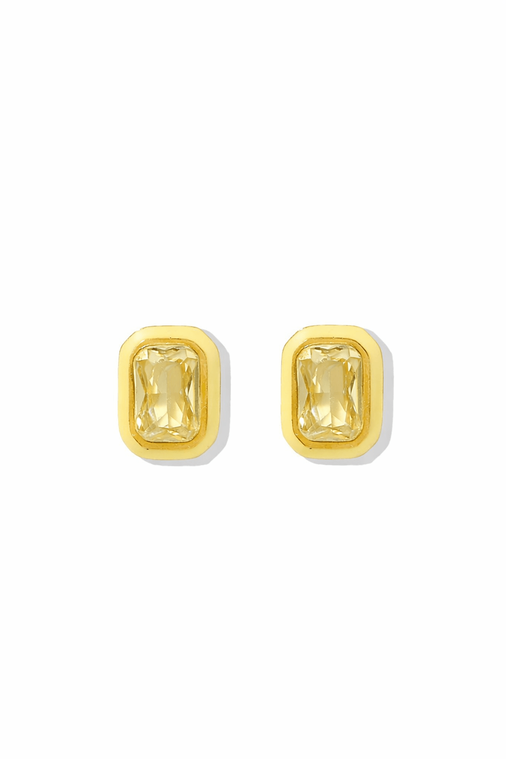 Screwback Stud Earrings - Whitney Butter Yellow - LINNY CO WholesaleStuds