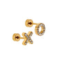 Screwback Stud Earrings - XO - LINNY CO WholesaleStuds