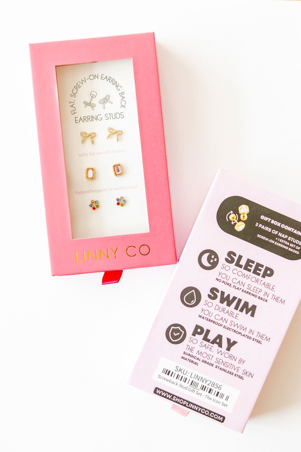 Screwback Stud Gift Set - The Darling Set - LINNY CO WholesaleStuds