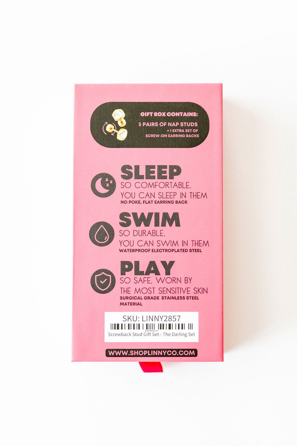 Screwback Stud Gift Set - The Darling Set - LINNY CO WholesaleStuds