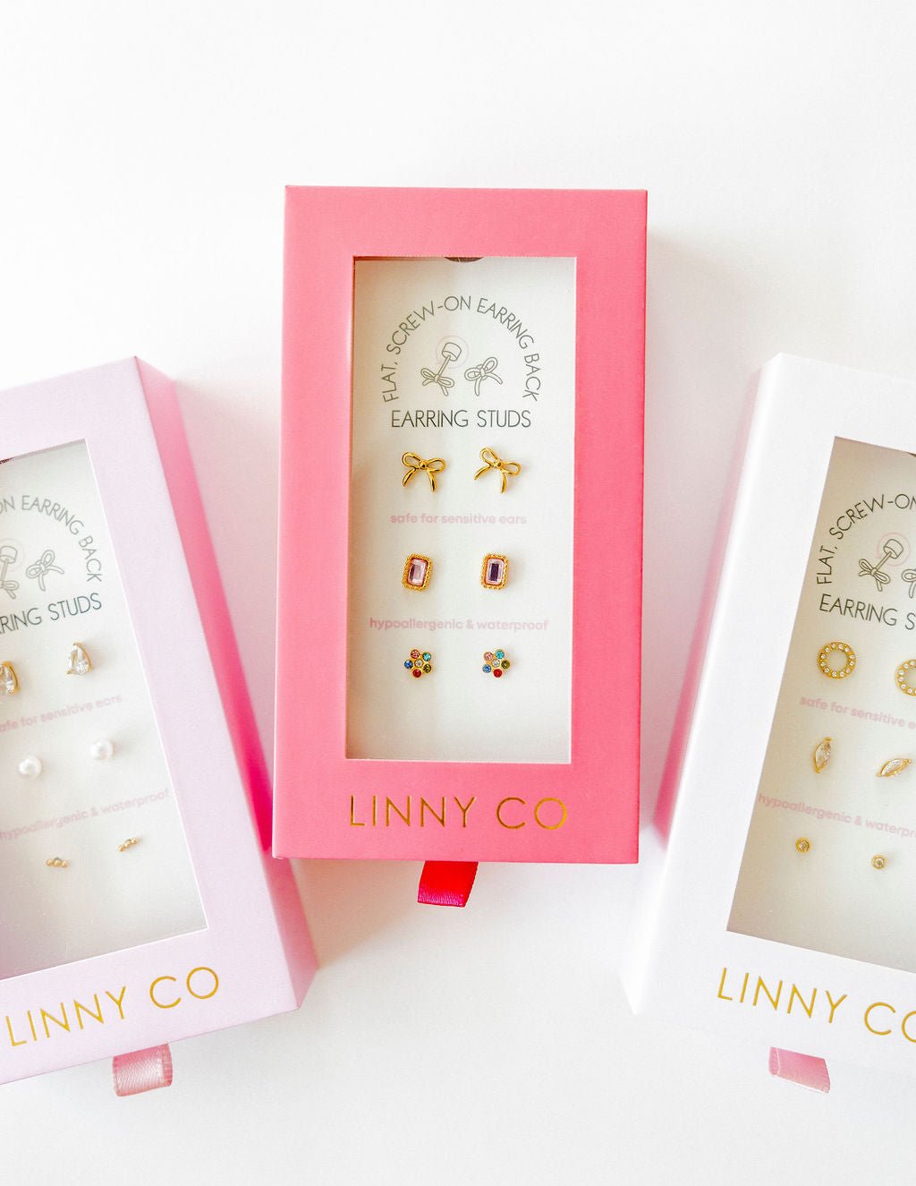 Screwback Stud Gift Set - The Darling Set - LINNY CO WholesaleStuds