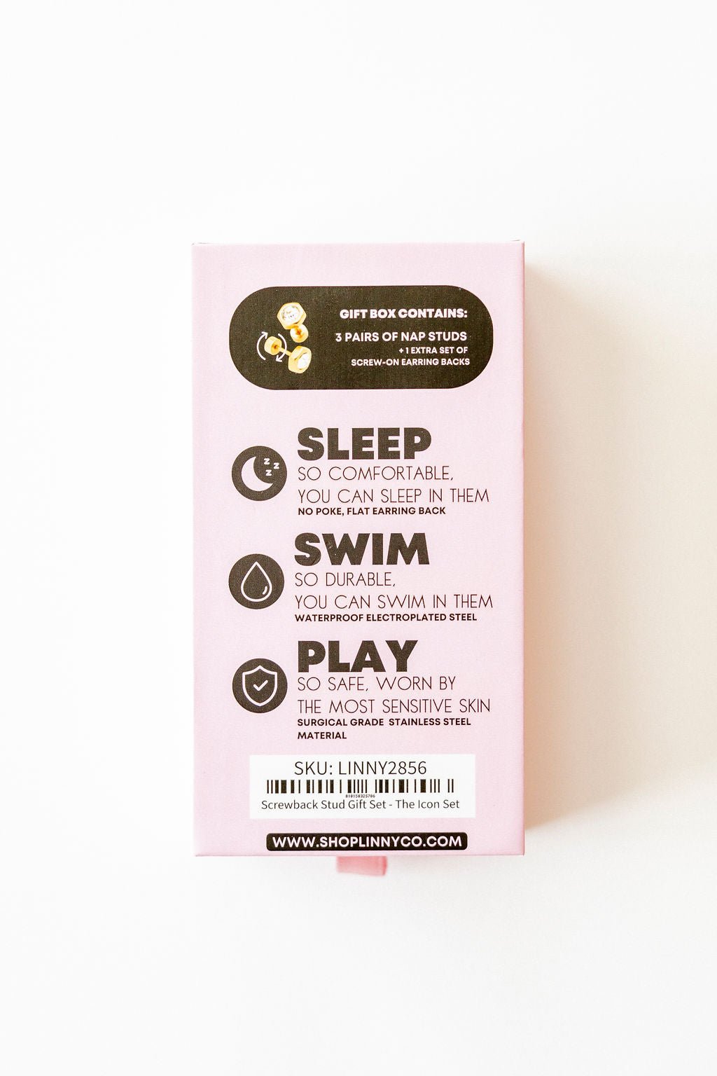 Screwback Stud Gift Set - The Icon Set - LINNY CO WholesaleStuds