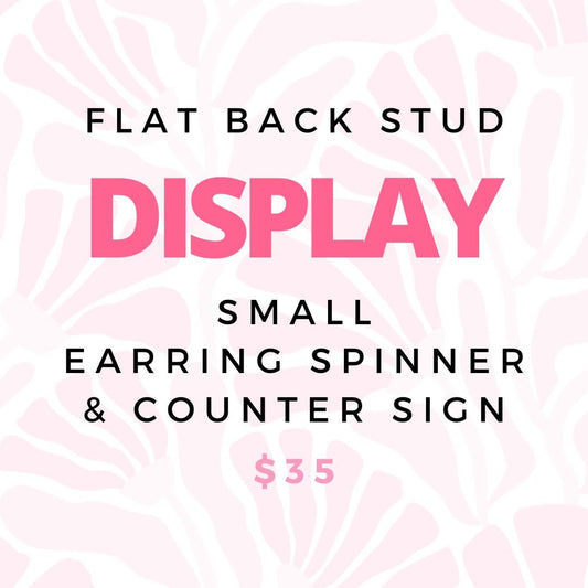 Small Spinner Display and Counter Sign - $35 - LINNY CO Wholesale