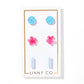 Stud Trio - Lollipop - LINNY CO WholesaleStud Trio