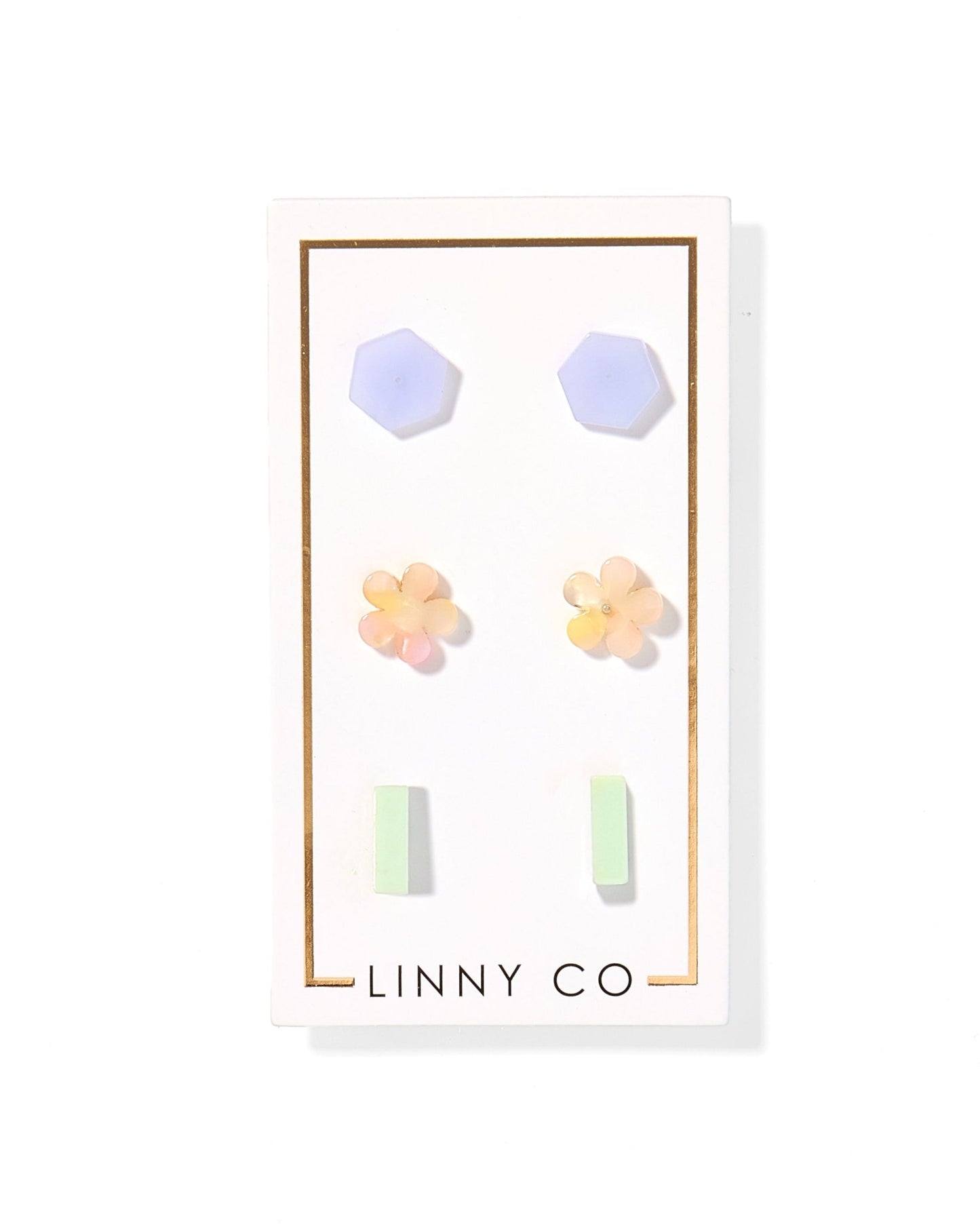 Stud Trio - Triple Scoop - LINNY CO WholesaleStud Trio