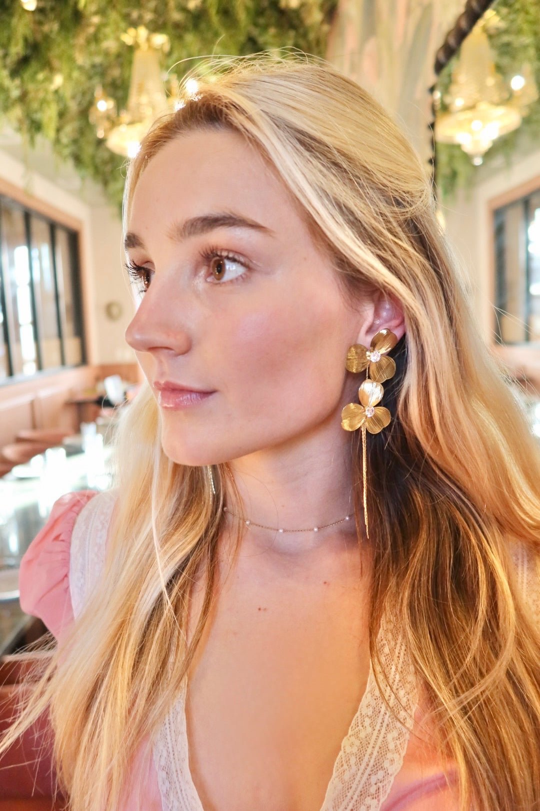 Sydney Statement Earrings - LINNY CO WholesaleMetal