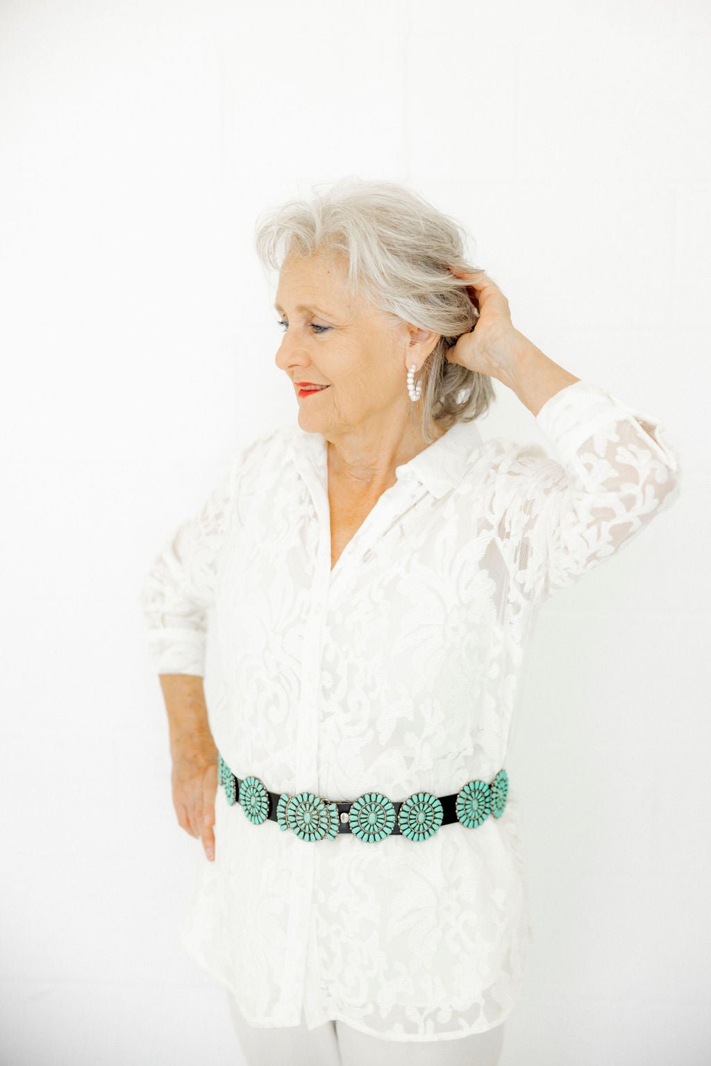 Tinsley Pearl Hoop Earrings - LINNY CO WholesaleMetals