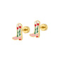 Screwback Stud Earrings - Tulip Cowgirl Boot