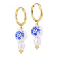 Huggie Charm Earrings - Beverly