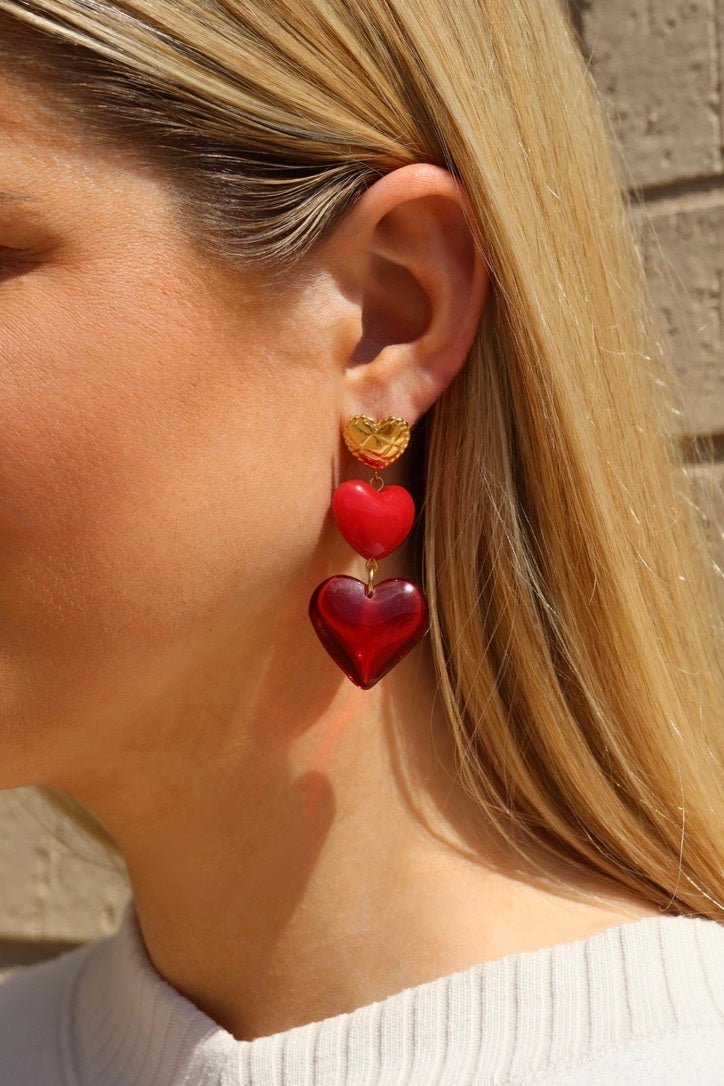 Vianne Statement Earring - LINNY CO WholesaleMetal