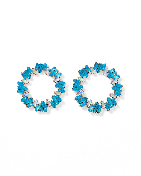 Willow - Light Blue - Earrings - LINNY CO WholesaleMetals