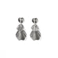 Wynn Statement Earrings Silver - LINNY CO Wholesale