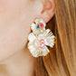 Zara Statement Earrings - Pink Gold - LINNY CO WholesaleMetals