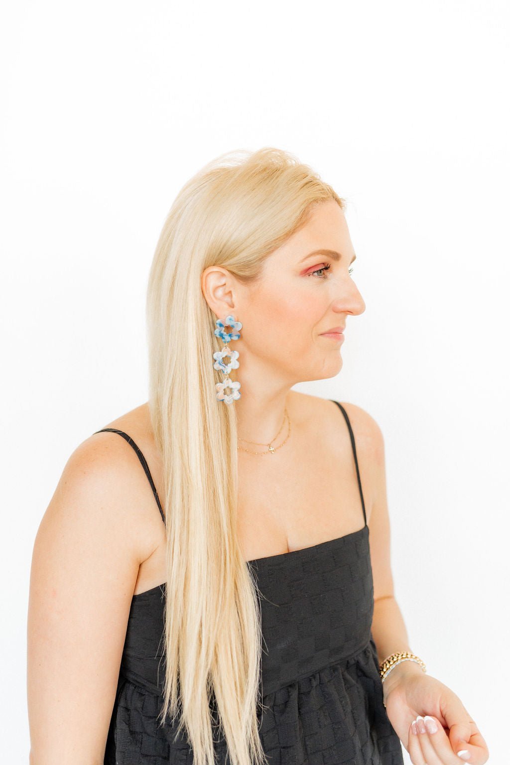 Zoey - Ocean Eyes - Earrings - LINNY CO WholesaleAcetate