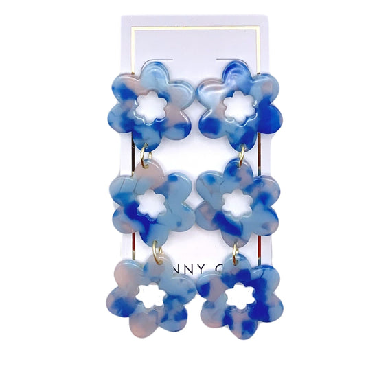 Zoey - Ocean Eyes - Earrings - LINNY CO WholesaleAcetate
