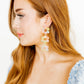 Zoey Statement Earrings - Neon Punch - LINNY CO WholesaleAcetate