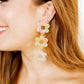 Zoey Statement Earrings - Neon Punch - LINNY CO WholesaleAcetate