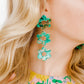 Zoey Statement Earrings - Bahama Mama