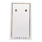 Studs - Gold Hexagon -  Wholesale