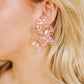 Gianna - Cherry Bloom - Earrings - LINNY CO WholesaleAcetate