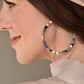 Holly Mega Hoop Earrings - Desert Camo - LINNY CO WholesaleAcetate