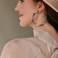 Holly Mega Hoop Earrings - Desert Camo - LINNY CO WholesaleAcetate