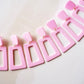 Kennedy Statement Earrings - Baby Pink - LINNY CO WholesaleAcetate