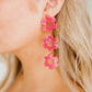 Zoey Statement Earrings - Azalea Pink - LINNY CO WholesaleAcetate